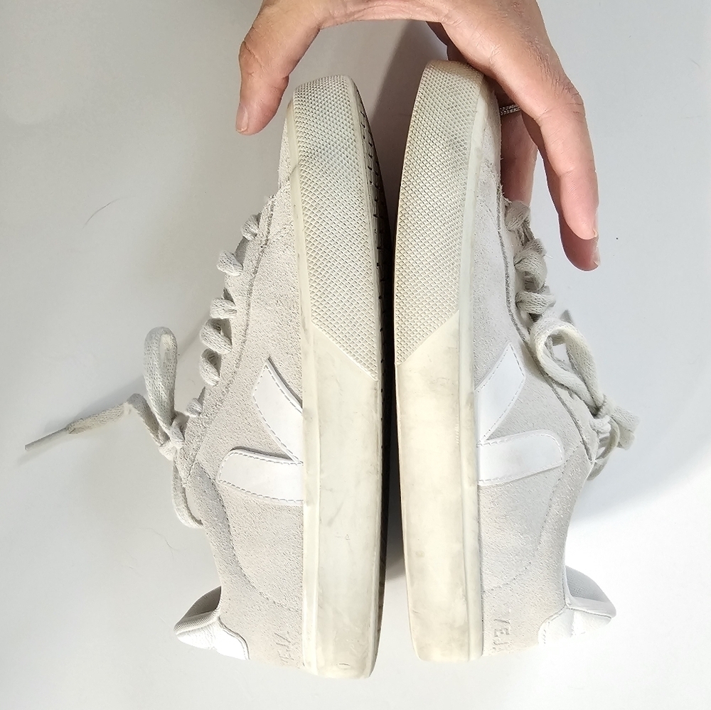 Veja Campo Suede Sneaker - "Natural White" - Picture 6 of 11